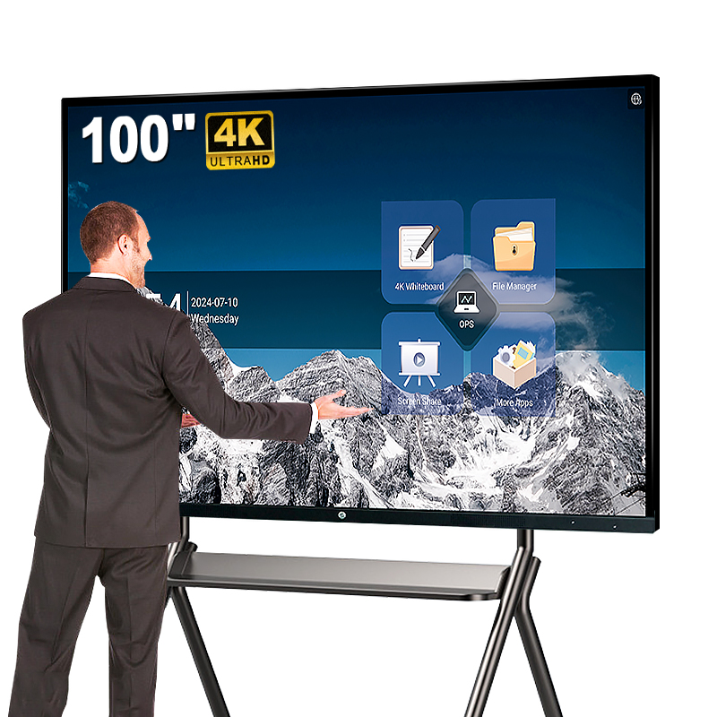 100inch 4K HD Education Smart Interactive Boards