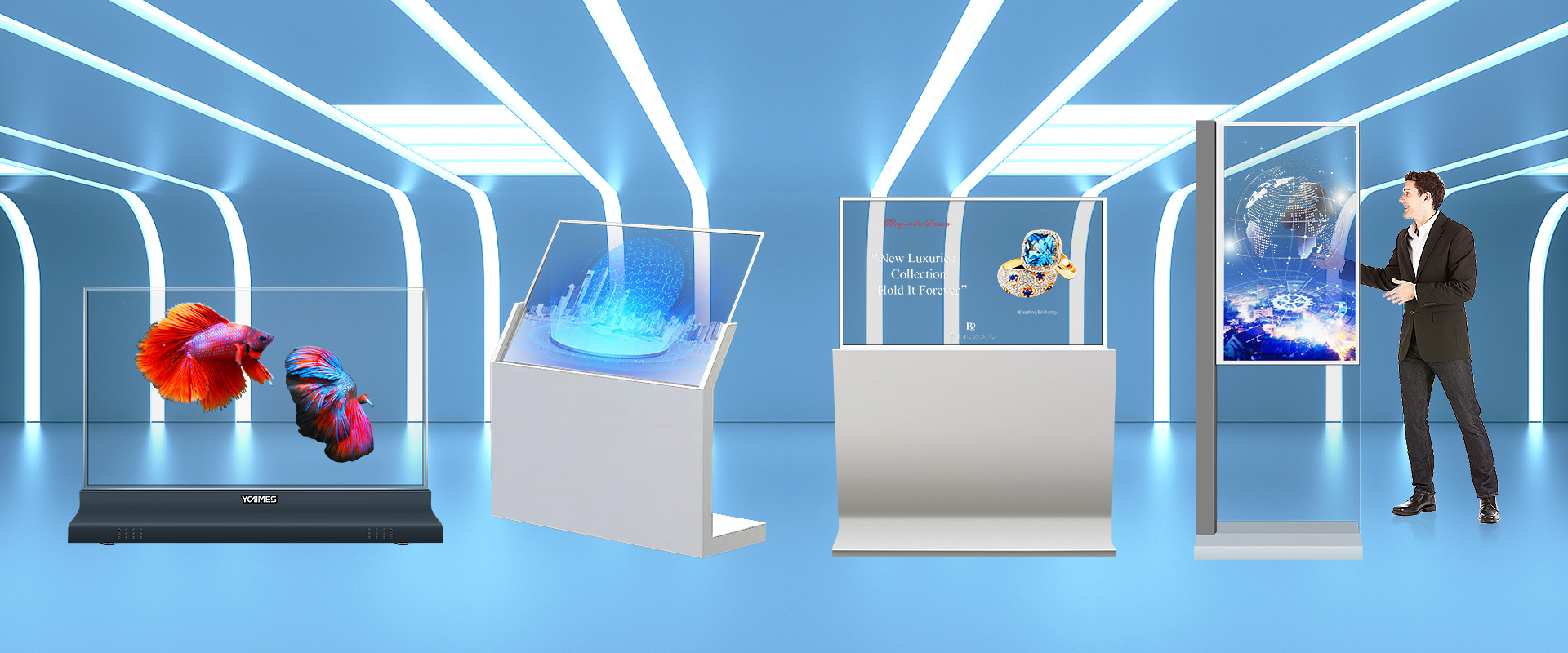 OLED Transparent Screen