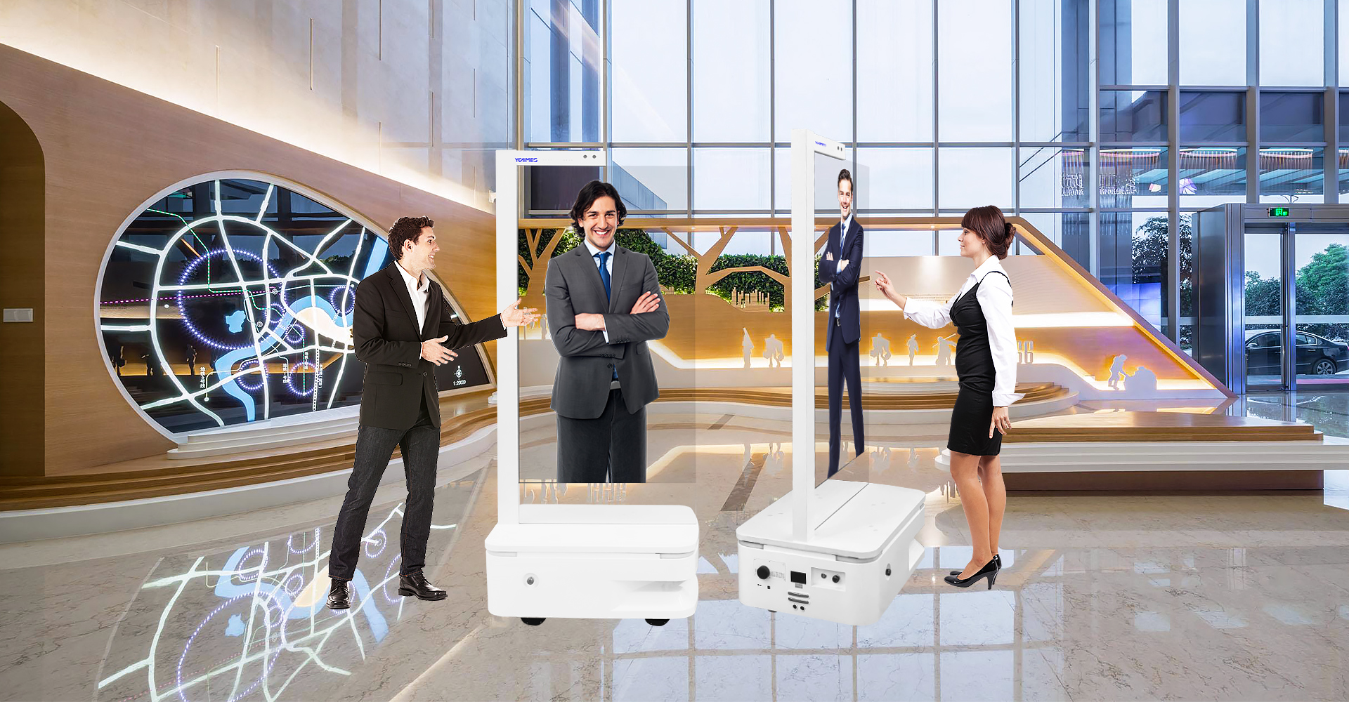 Digital Avatar Moving Robot