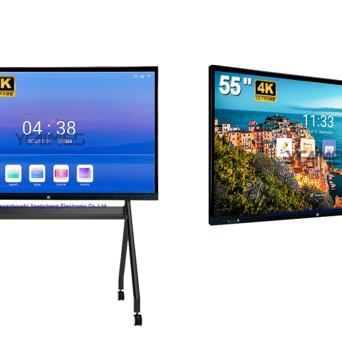 55 Inch 4K IR Smart Whiteboard Interactive Touch Display for Teaching and Conference Interactive Flat Panel