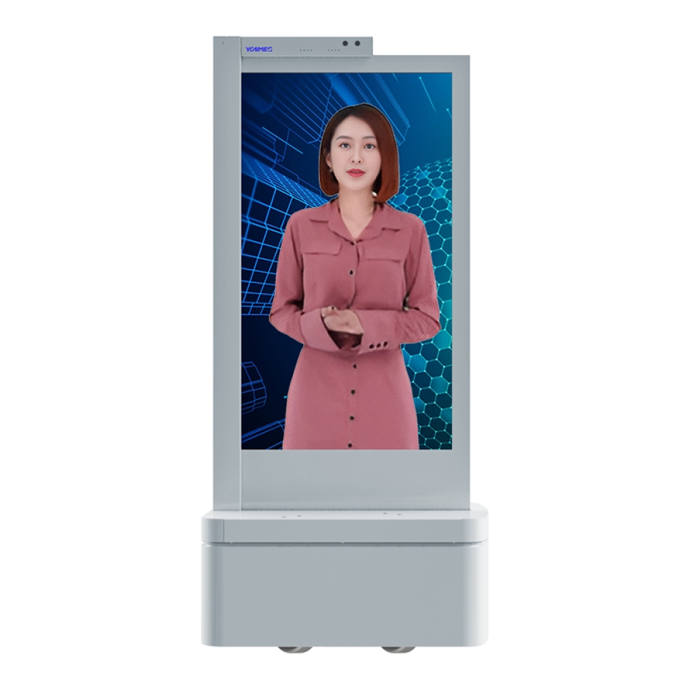 49inch Multimodal Interactive AI Avatar Moving Robot