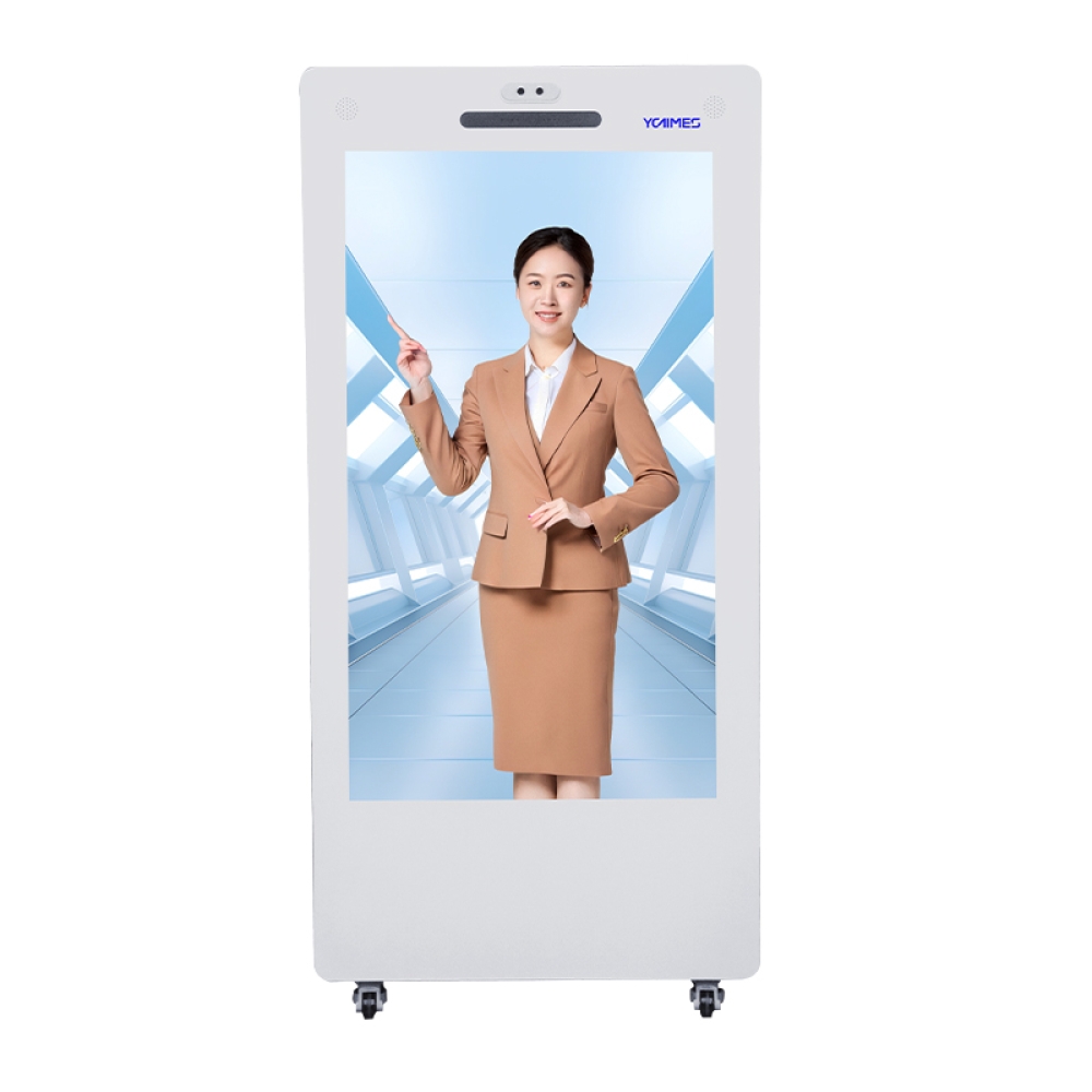 55inch Interactive 3D Holographic Capsule for Digital Human