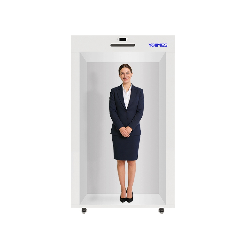 75 inch  AI digital human 3D Hologram box for exhibition