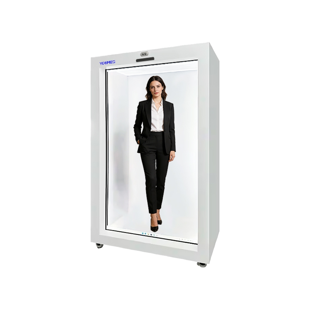 86 inch transparent screen AI digital human 3D Hologram box